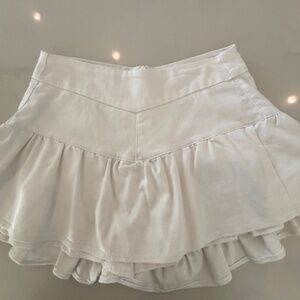 Girls AC Rendon White Skort Size 12